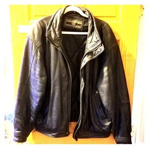 Vintage Members Only Leather Jacket